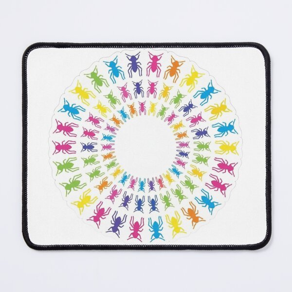 Item preview, Vintage Ant Mandala Sticker Copy – Organic Circular Design for Classic Lovers designed and sold by bsbd-action.