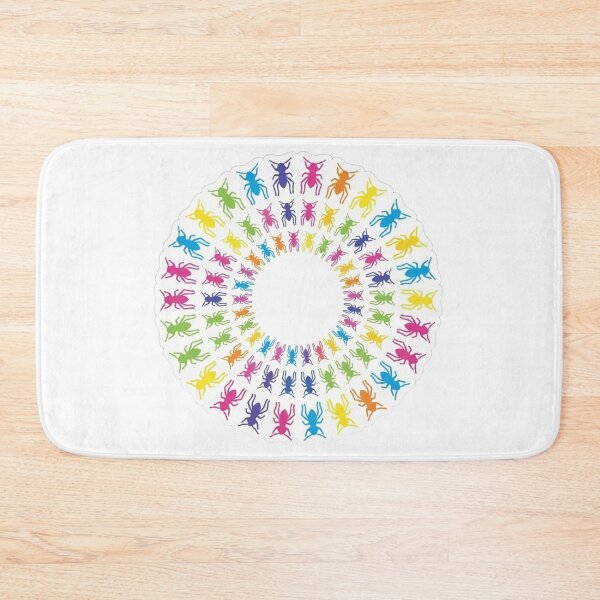 Item preview, Vintage Ant Mandala Sticker Copy – Organic Circular Design for Classic Lovers designed and sold by bsbd-action.