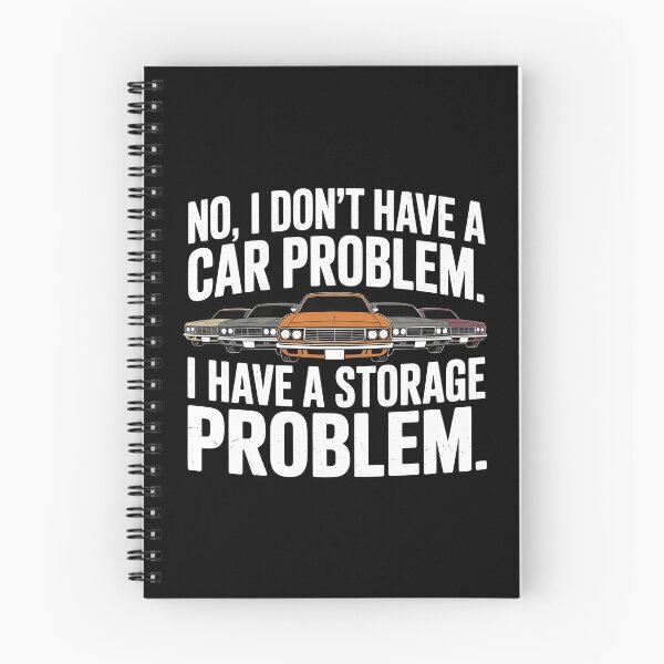 Item preview, Funny Classic Car Lover Shirt – “I Don’t Have a Car Problem I Have a Storage Problem” Vintage Car Enthusiast Gift designed and sold by Lina Caro.