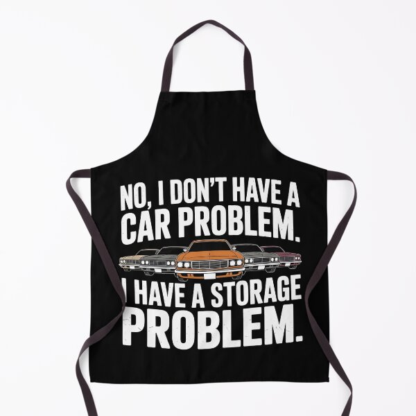 Item preview, Funny Classic Car Lover Shirt – “I Don’t Have a Car Problem I Have a Storage Problem” Vintage Car Enthusiast Gift designed and sold by Lina Caro.