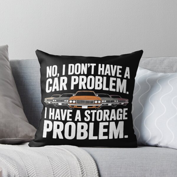 Item preview, Funny Classic Car Lover Shirt – “I Don’t Have a Car Problem I Have a Storage Problem” Vintage Car Enthusiast Gift designed and sold by Lina Caro.
