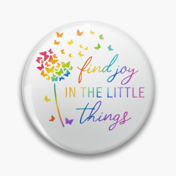 Item preview, Find joy in the littel things - quote designed and sold by Gezonde-Voeding.
