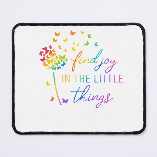 Item preview, Find joy in the littel things - quote designed and sold by Gezonde-Voeding.