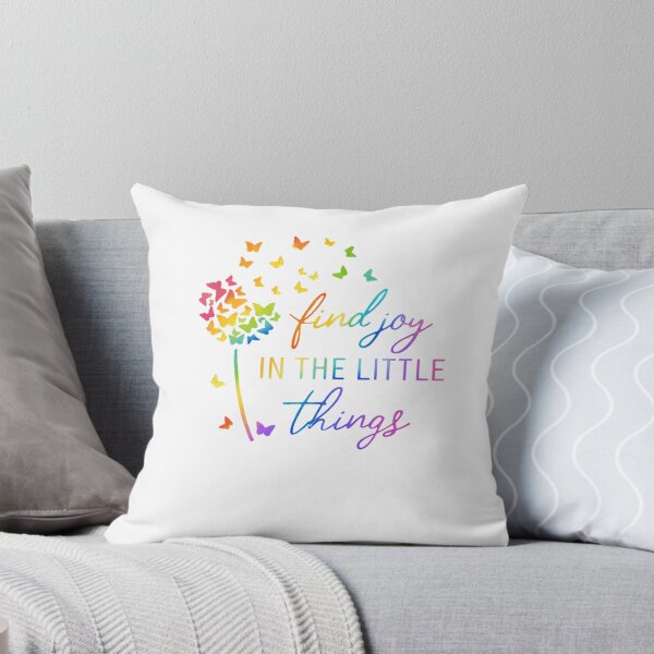 Item preview, Find joy in the littel things - quote designed and sold by Gezonde-Voeding.