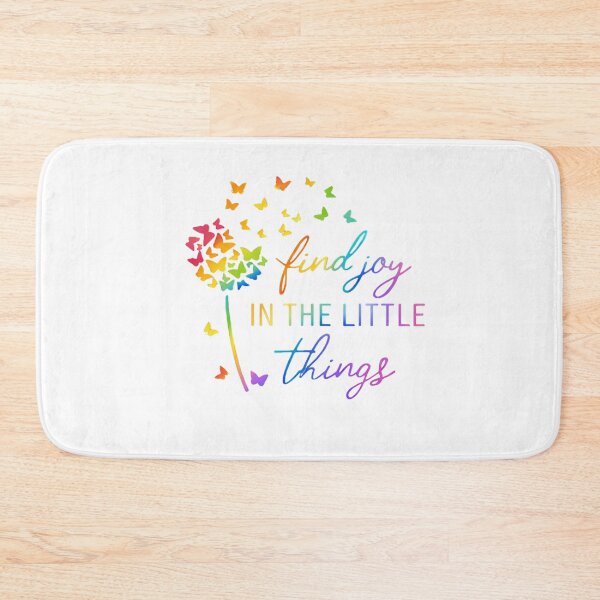 Item preview, Find joy in the littel things - quote designed and sold by Gezonde-Voeding.