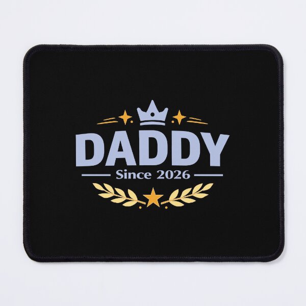 Item preview, Daddy Since 2026 – Proud New Dad Design designed and sold by FashionHeritage.