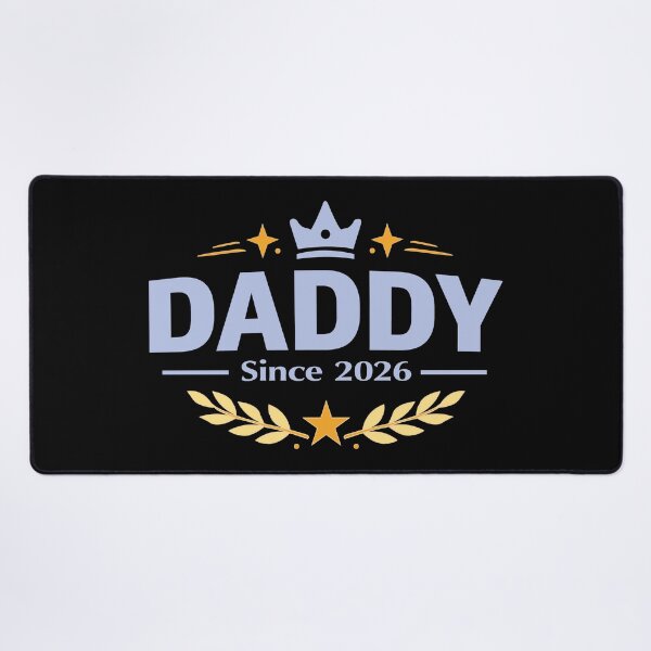 Item preview, Daddy Since 2026 – Proud New Dad Design designed and sold by FashionHeritage.
