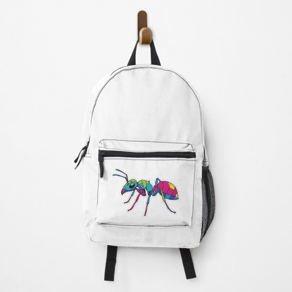 Item preview, Multicolor Geometric Ant – Abstract Art Sticker for Entomology and Graphic Design Fans designed and sold by bsbd-action.