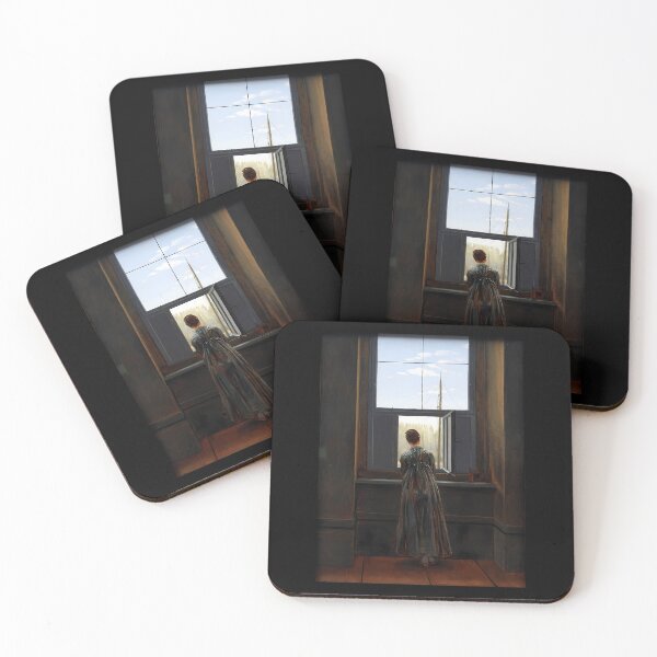 Item preview, Vintage Classical Woman At Window Painting designed and sold by afnqfoapdg63.