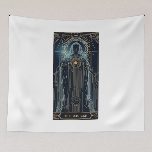 Item preview, The Digital Magician - Future Tarot Series designed and sold by THEARTCURATİON .