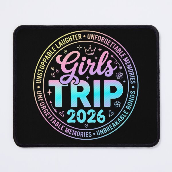 Item preview, Girls Trip 2026 Colorful Sisterhood Celebration designed and sold by ArcaneArtistry.