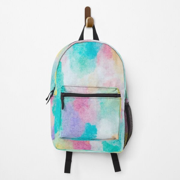 Item preview, Textured Rainbow Watercolour Abstract | Colourful Digital Painting designed and sold by Brightful Creations .