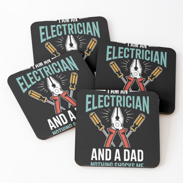 Item preview, Electrician Dad Electrician Father designed and sold by HaiharryCartoon.