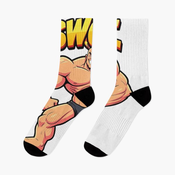 Item preview, Swole – Funny Cartoon Bodybuilder Gym Humor Design designed and sold by Black Infinite Worlds.