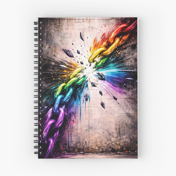 Item preview, Breaking the Chains of Color designed and sold by Calvente Artworks .