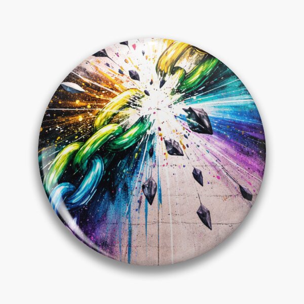 Item preview, Breaking the Chains of Color designed and sold by Calvente Artworks .