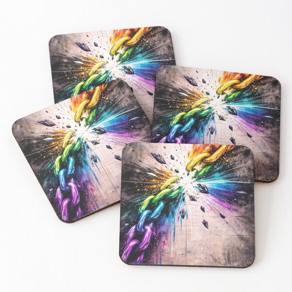 Item preview, Breaking the Chains of Color designed and sold by Calvente Artworks .