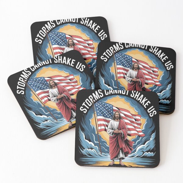Item preview, Storms Cannot Shake Us Faith And Strength Triumph Jesus designed and sold by mandiana.
