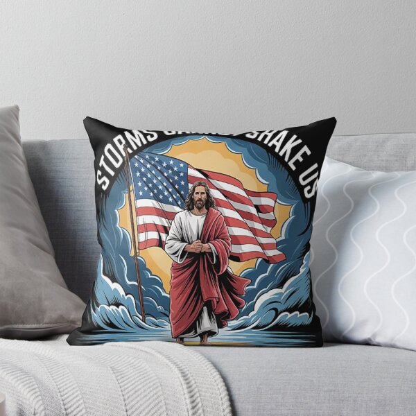 Item preview, Storms Cannot Shake Us Faith And Strength Triumph Jesus designed and sold by mandiana.