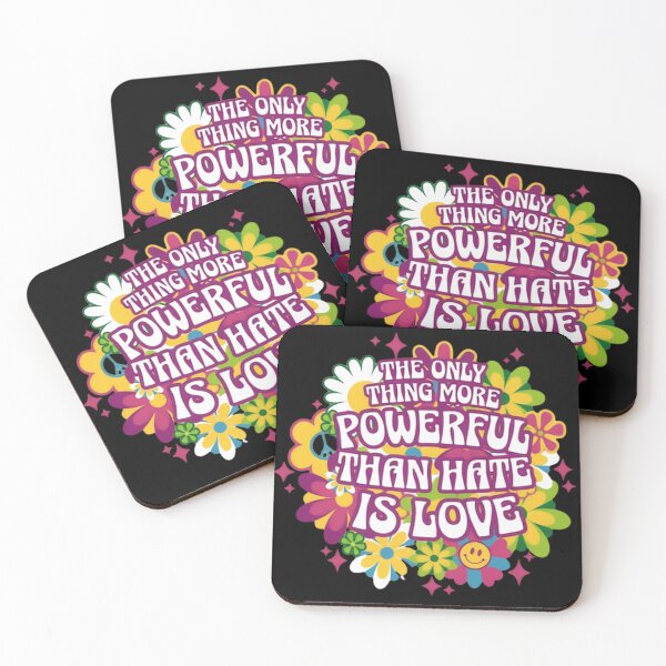 Item preview, The Only Thing More Powerful Than Hate Is Love Inspirational designed and sold by SkeletonsDanger.