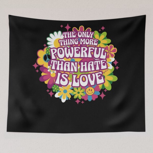 Item preview, The Only Thing More Powerful Than Hate Is Love Inspirational designed and sold by SkeletonsDanger.