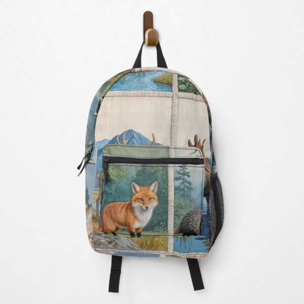 Item preview, A tapestry depicting wild animals designed and sold by Ratatosk-AI.