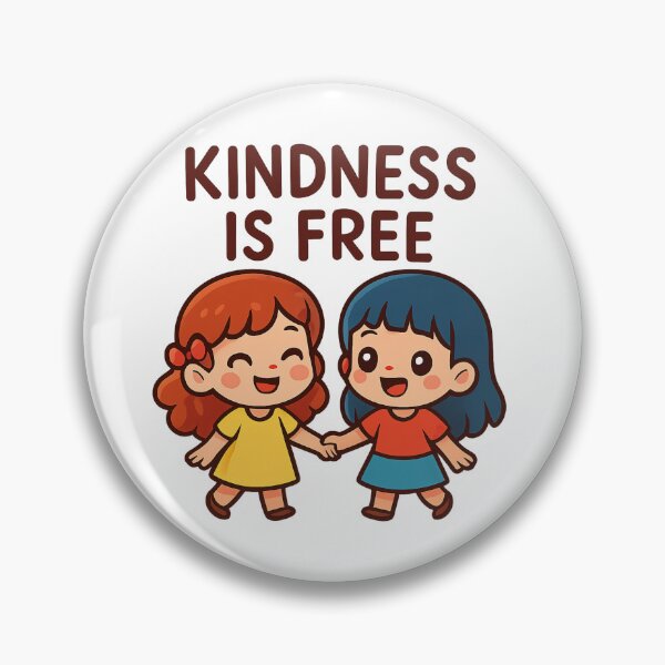 Item preview, Kindness Is Free Cute Friendship Sticker designed and sold by LumereAndCoeur.