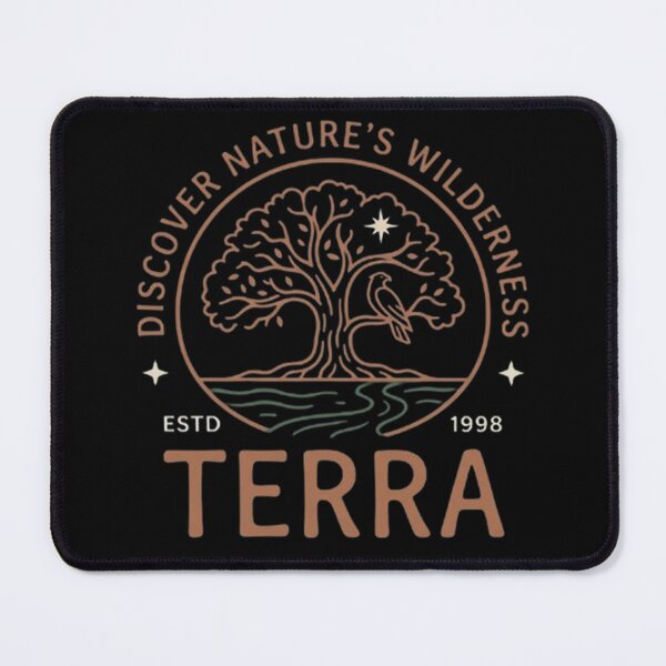 Item preview, Terra – Discover Nature’s Wilderness Emblem Design designed and sold by Dogandesighn.