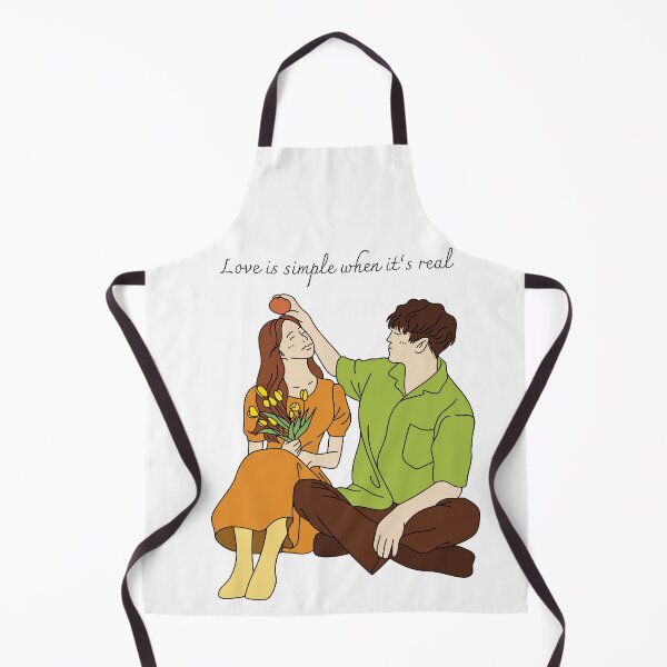 Item preview, Cute Romantic Couple Illustration – Love Aesthetic Minimalist Art designed and sold by Money Magnet Studio.