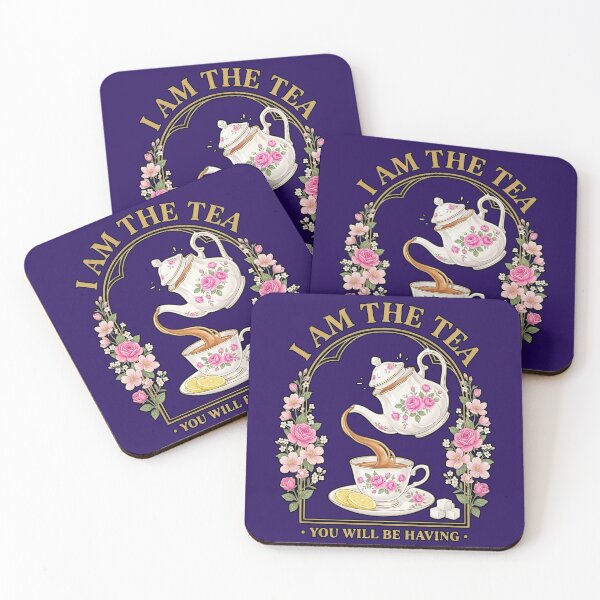 Item preview, I Am The Tea You Will Be Having  designed and sold by kittyonmyofoot.
