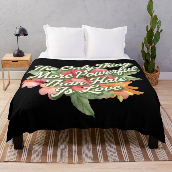 Item preview, The Only Thing More Powerful Than Hate Is Love Kindness Matters designed and sold by SkeletonsDanger.