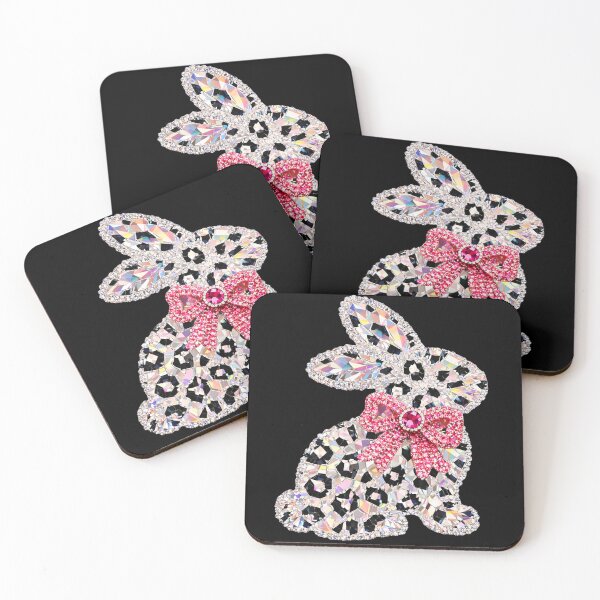 Item preview, Cute Crystal Style Bunny Easter Graphic designed and sold by margamPagenberg.