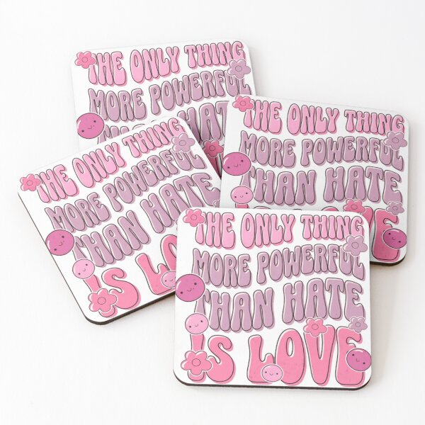 Item preview, The Only Thing More Powerful Than Hate Is Love Love Wins designed and sold by SkeletonsDanger.
