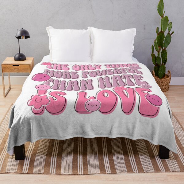 Item preview, The Only Thing More Powerful Than Hate Is Love Love Wins designed and sold by SkeletonsDanger.