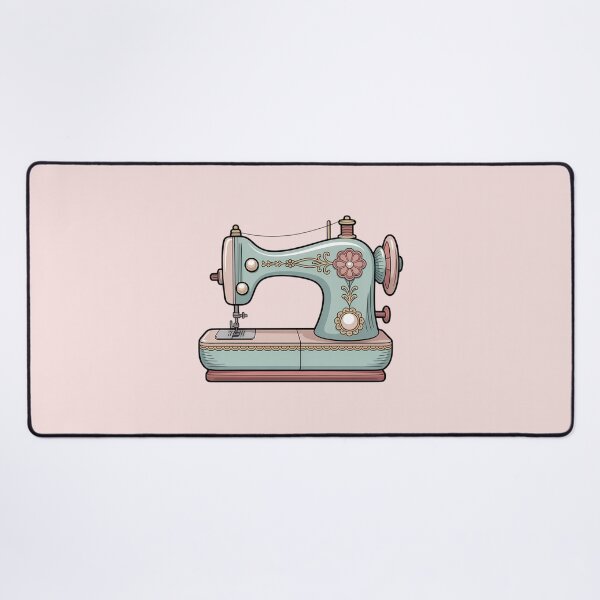 Item preview, Retro Sewing Machine Vintage Illustration – Sewing Lover Gift designed and sold by MarJul.