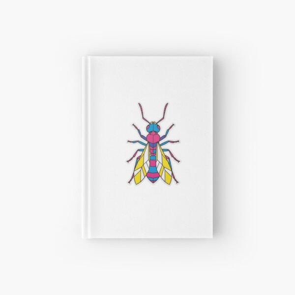 Item preview, Geometric Symmetrical Queen Ant – Winged Insect Sticker for Nature Lovers and Tech Style designed and sold by bsbd-action.