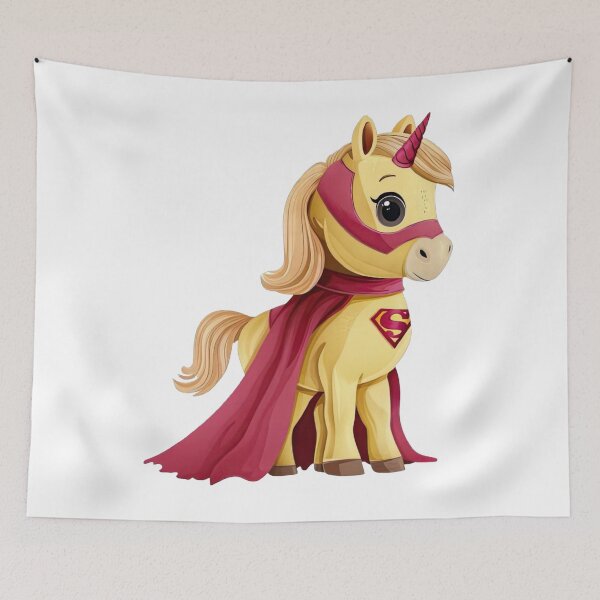 Item preview, Super Hero Unicorn designed and sold by KrisGraphic45.