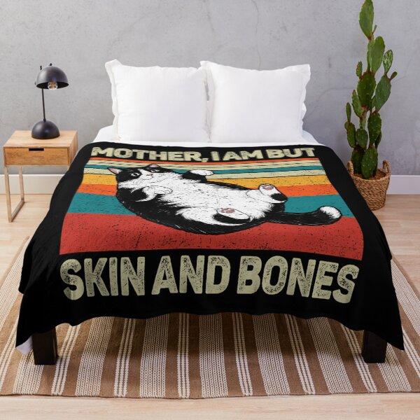 Item preview, Funny Fat Cat Mother I Am But Skin And Bones designed and sold by afnqfoapdg63.
