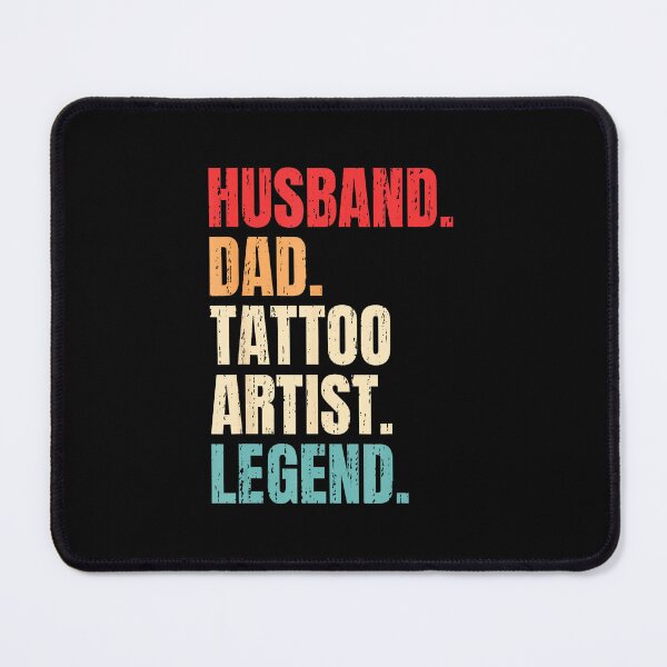 Item preview, Husband Dad Tattoo Artist Legend Bold Quote Design designed and sold by Modaozushi216.