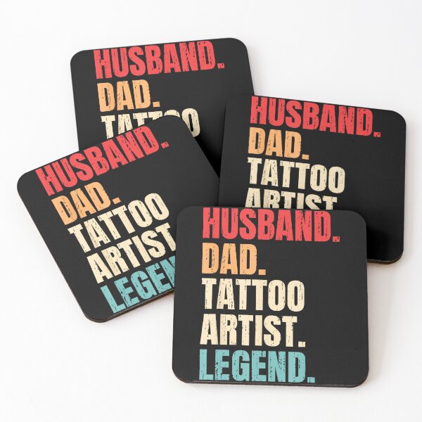 Item preview, Husband Dad Tattoo Artist Legend Bold Quote Design designed and sold by Modaozushi216.