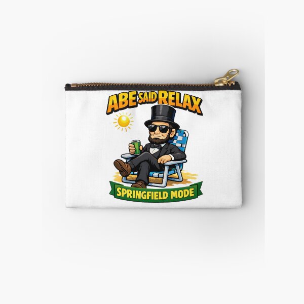 Item preview, Abe Said Relax Springfield Mode Funny Abraham Lincoln Cartoon Art Funny Gifts designed and sold by BadhbhLoot.