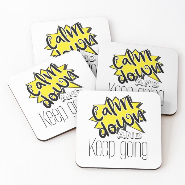 Item preview, Calm down designed and sold by Zenobi Planet.