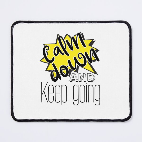 Item preview, Calm down designed and sold by Zenobi Planet.