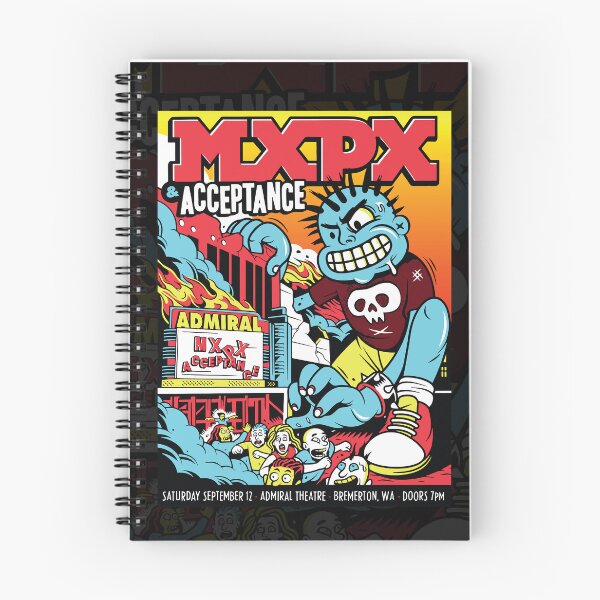 Item preview, MxPx - Skate Punk on Fire at Admiral Theatre designed and sold by rockfanatic.