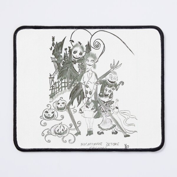Item preview, Coppia Gotica – Illustrazione Halloween in Stile Tim Burton designed and sold by DisegniPersonalizzati di irka87.