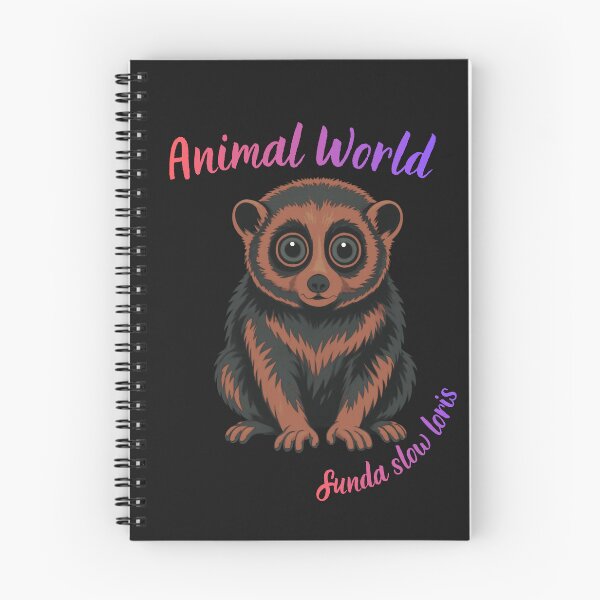 Item preview,  Animal World: Sunda slow loris – Cute Colorful Wildlife Illustration designed and sold by GigaFactory.