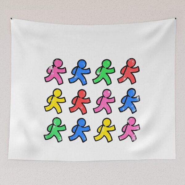 Item preview, Vintage AIM Retro Colorful Messenger Buddy Icon Art designed and sold by margamPagenberg.