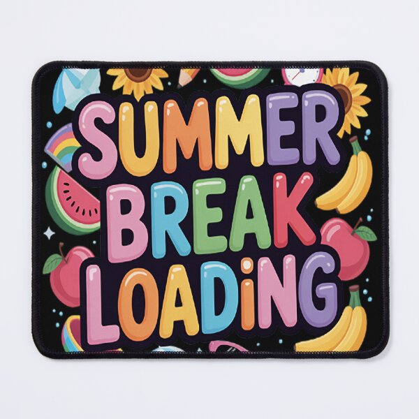Item preview, Summer Break Loading Teacher Students End Of School Year designed and sold by mandiana.