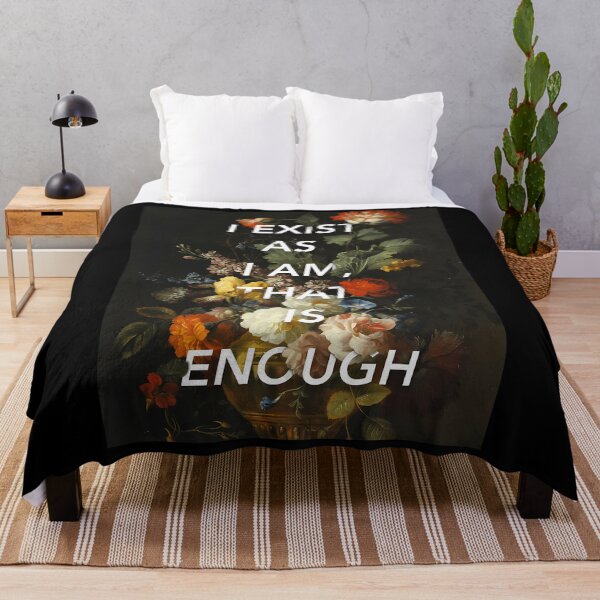 Item preview, I Exist As I Am Positive Quote Aesthetic designed and sold by afnqfoapdg63.