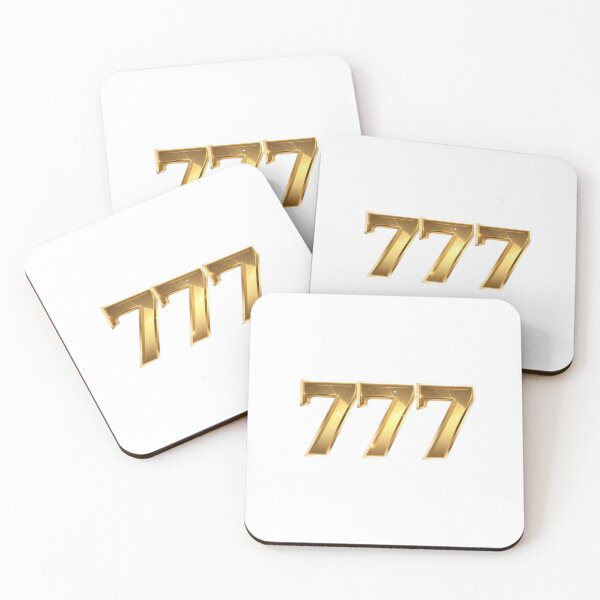 Item preview, 777 Angel Number Sticker designed and sold by Money Magnet Studio.